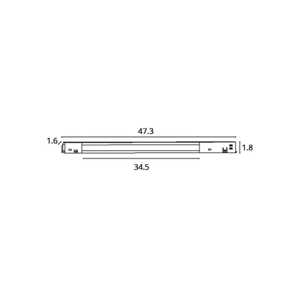 A7267PL-1BK СВЕТИЛЬНИК ПОТОЛОЧНЫЙ OPTIMA 48В 18Вт 1250Лм 4000К 90+ 24°
